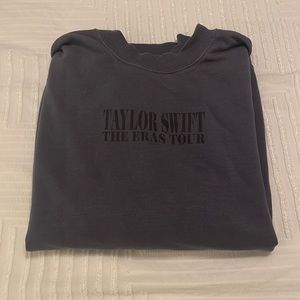 Taylor Swift Eras Tour Blue Crewneck